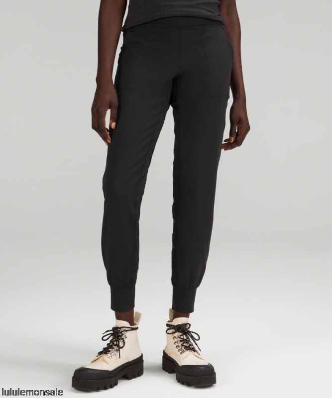 Lululemon Damen DELULU224 | Black Align High-rise Jogger